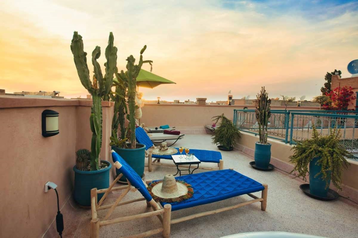 Authentic riad in the Medina of Marrakech