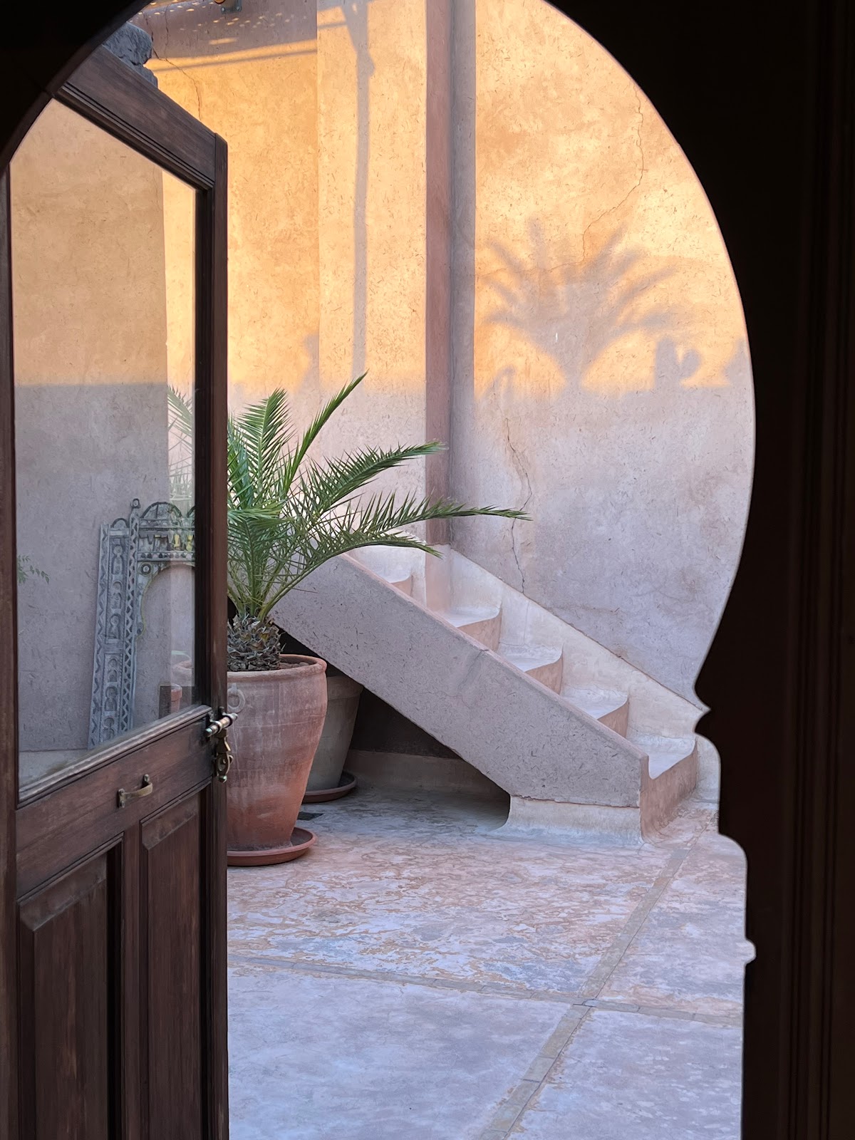 Modern hotel room with contemporary decor