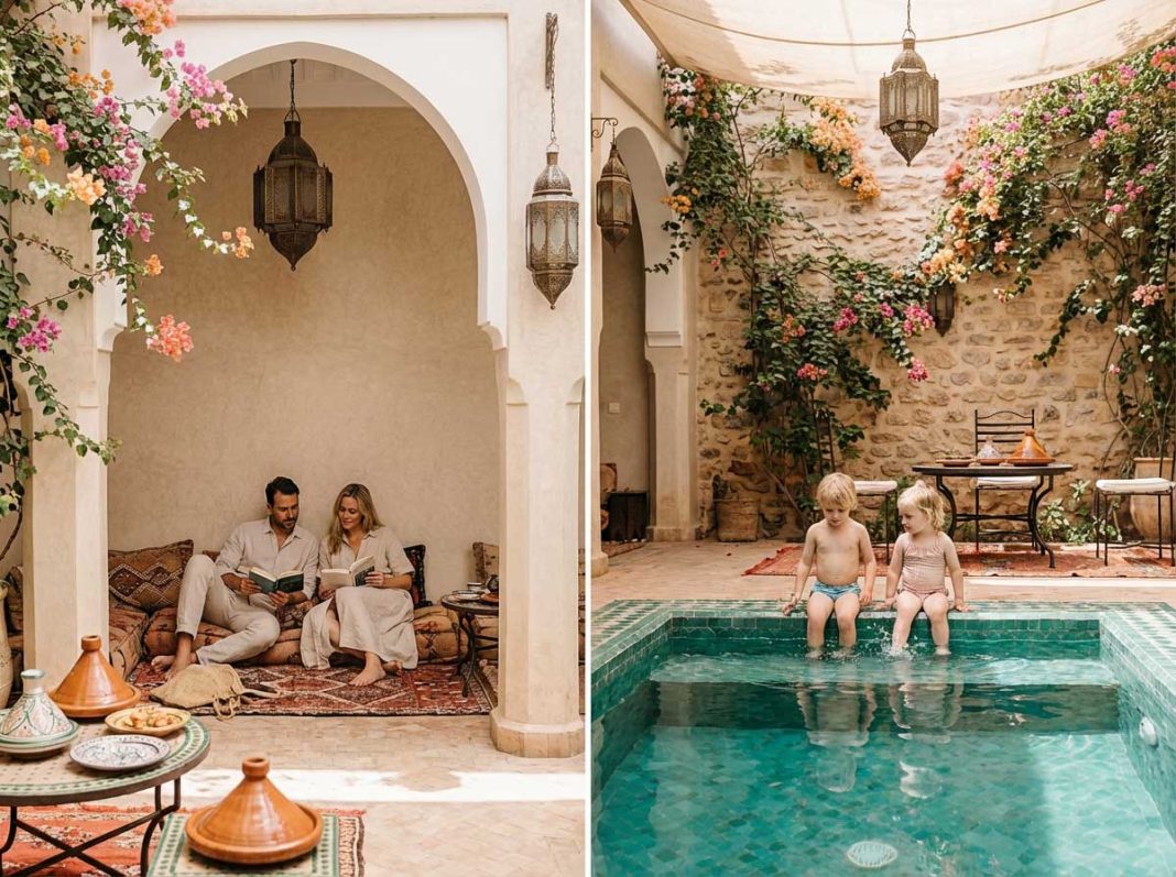 Ou séjourner en famille à marrakech