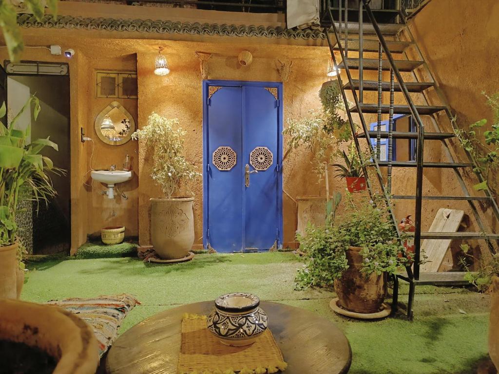 Be Nomad Marrakech, hostel boutique médina avec piscine et espace commun