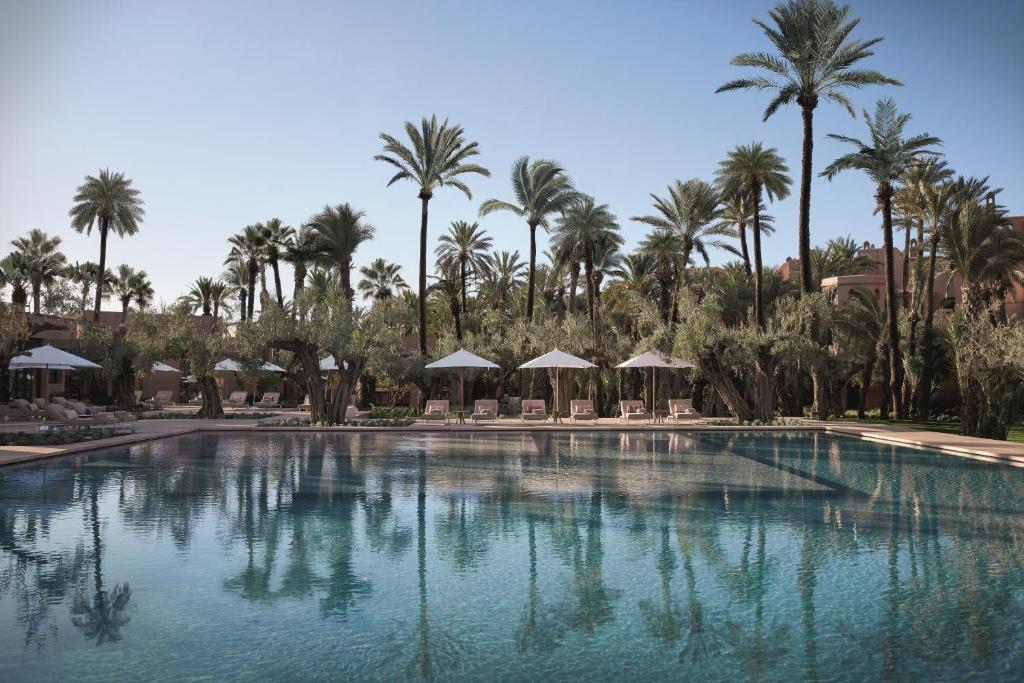 Royal Mansour Marrakech, riads priv&eacute;s dans la m&eacute;dina avec piscine int&eacute;rieure
